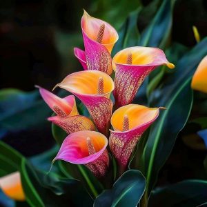 Калла Оникс купить по цене от 450р. в интернет-магазине «Посадика» с доставкой почтой в в Сафоновое и по всей России – [изображение №1].